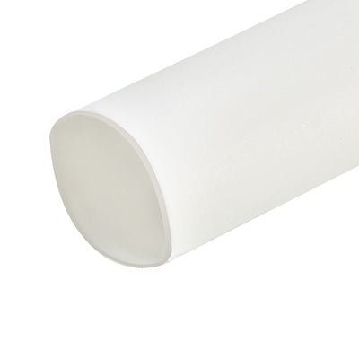 Harfington Uxcell Heat Shrink Tube 2:1 Electrical Insulation Tube Wire Cable Tubing Sleeving Wrap White 3.5mm Diameter 1m Long