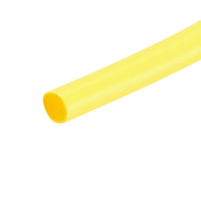 Harfington Uxcell Heat Shrink Tube 2:1 Electrical Insulation Tube Wire Cable Tubing Sleeving Wrap Yellow 0.6mm Diameter 10m Long