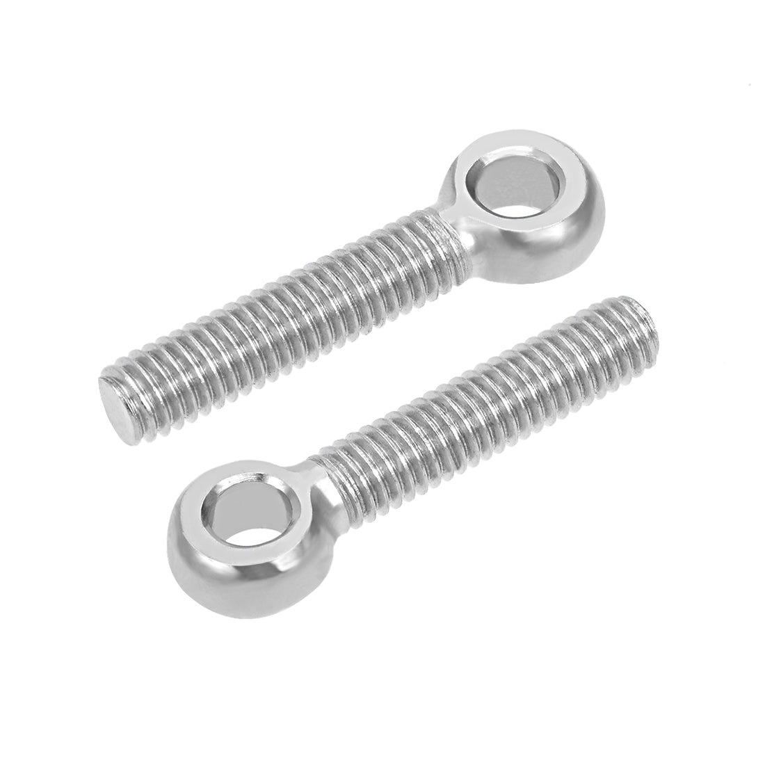 uxcell Uxcell M x mm 304 Stainless Steel Machine Lift Eye Bolt Rigging 10pcs