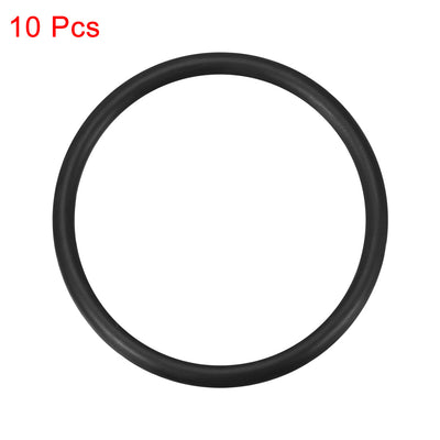 Harfington Uxcell O-Rings Nitrile Rubber 33.5mm x 38.8mm x 2.65mm Seal Rings Sealing Gasket 10pcs