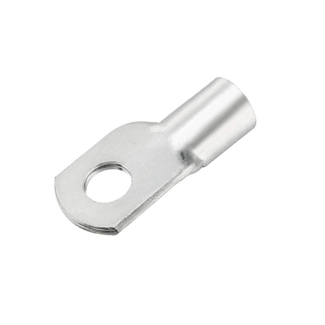 uxcell Uxcell 5Pcs SC70-10 Non-Insulated U-Type Copper Crimp Terminals 50mm Wire Connector Silver Tone