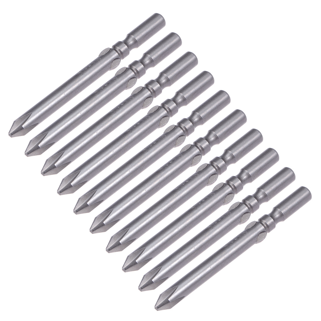 Uxcell Uxcell 10 Pcs 5mm Shank 60mm Length 3.5mm Phillips PH1 Magnetic S2 Screwdriver Bits