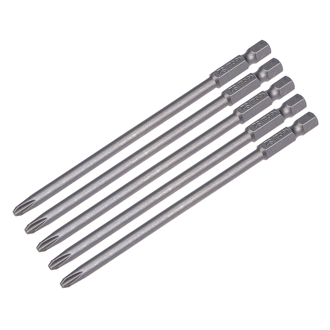uxcell Uxcell Magnetic Phillips Screwdriver Bits, Hex Shank S2 Steel Power Tools