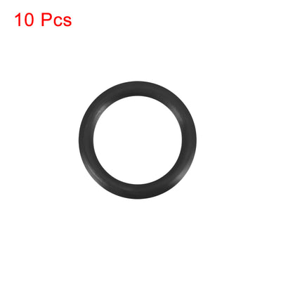 Harfington Uxcell O-Rings Nitrile Rubber 12mm x 16mm x 2mm Seal Rings Sealing Gasket 10pcs
