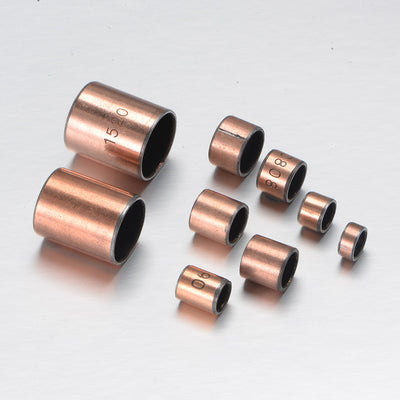 Harfington Uxcell Sleeve (Plain) Bearings 40mm Bore x 44mm OD x 50mm Wrapped Oilless Bushings