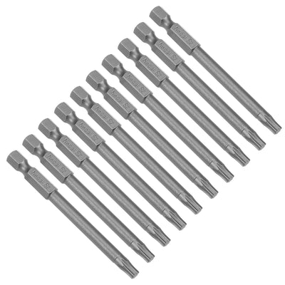 Harfington Uxcell Magnetic Torx Screwdriver Bits Hex Shank S2 Power Tools