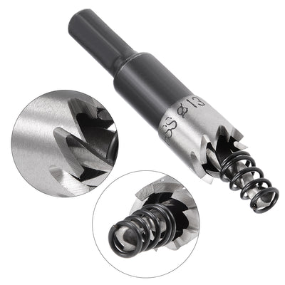 Harfington Uxcell 19.5mm HSS Drill Bit Hole Saw Cutter for Metal Alloy Wood