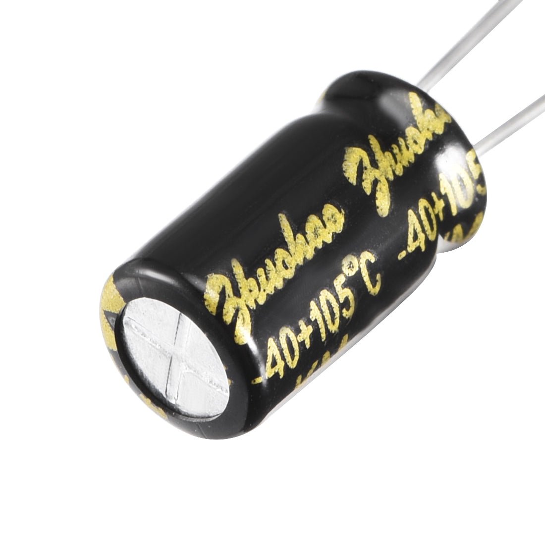 Harfington Aluminum Radial Electrolytic Capacitor, with Celsius