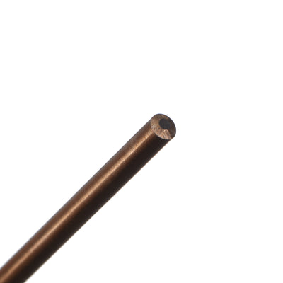 Harfington Uxcell 3pcs 2.5mm Twist Drill w Titanium Coated High Speed Steel Bit HSS M35 CO for Steel,Copper,Aluminum Alloy