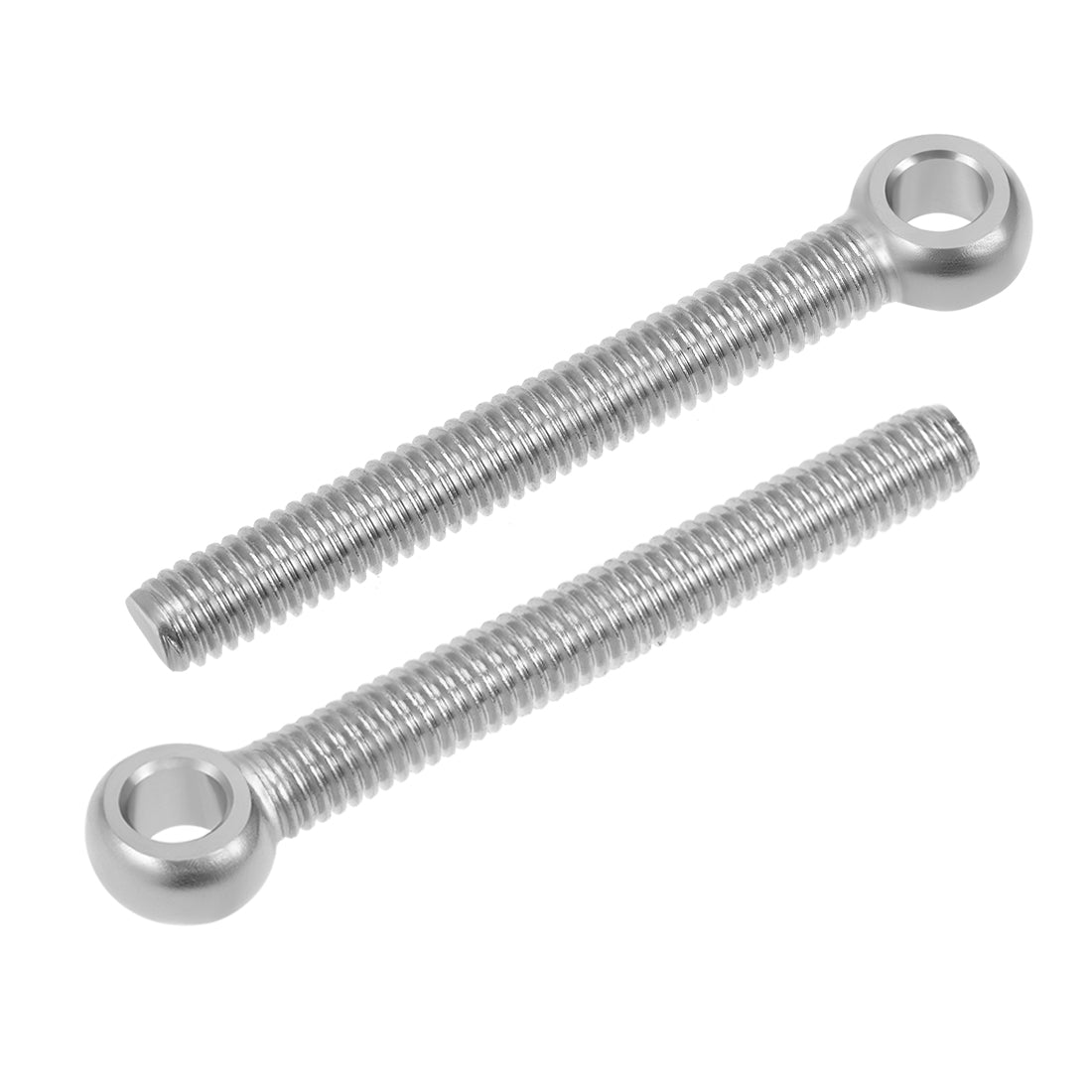 uxcell Uxcell M6 x 50mm Machinery Shoulder Swing Lifting Eye Bolt 304 Stainless Steel Metric Thread 10pcs