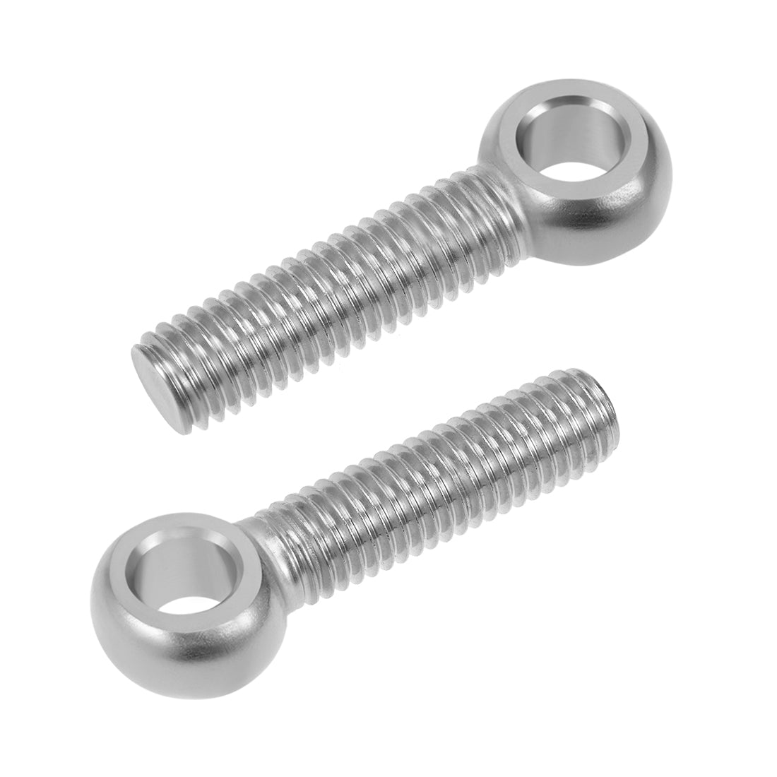 uxcell Uxcell M10 x 40mm Machinery Shoulder Swing Lifting Eye Bolt 304 Stainless Steel Metric Thread 2pcs