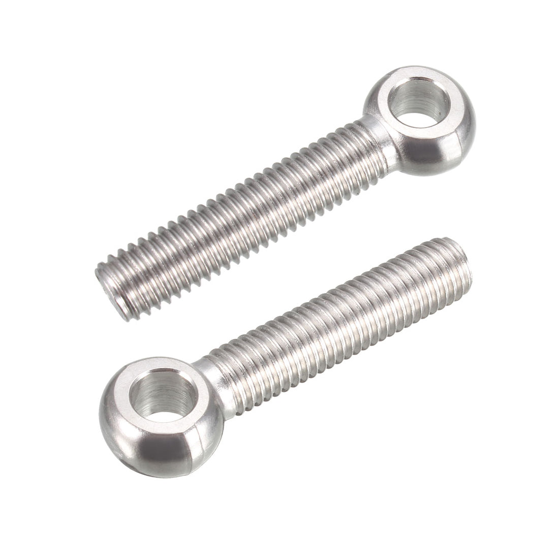 uxcell Uxcell M10 x 50mm Machinery Shoulder Swing Lifting Eye Bolt 304 Stainless Steel Metric Thread 2pcs