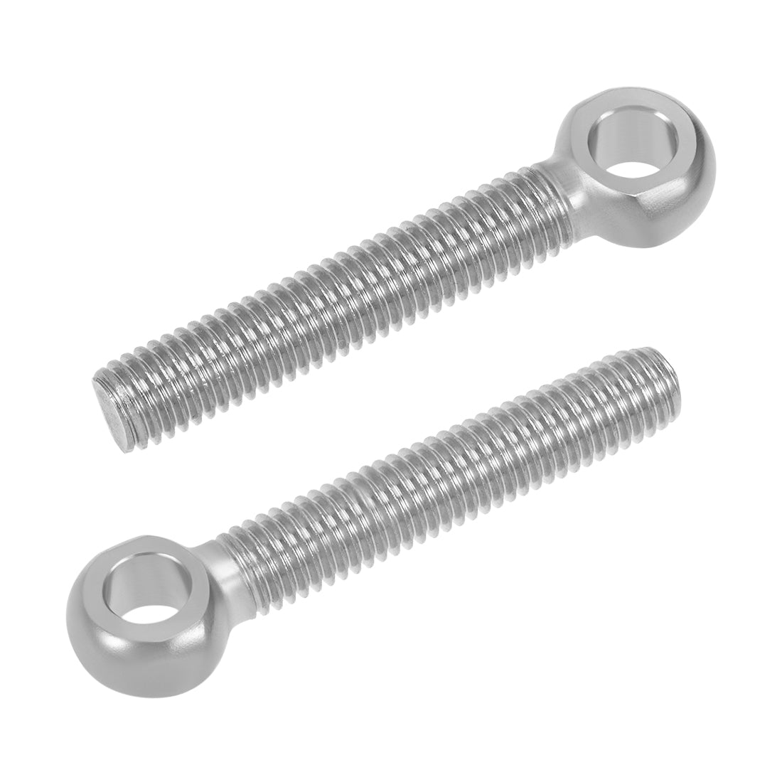 uxcell Uxcell M10 x 60mm Machinery Shoulder Swing Lifting Eye Bolt 304 Stainless Steel 2pcs
