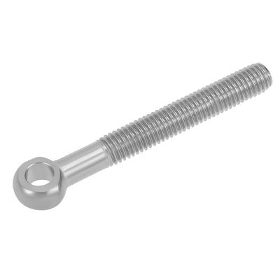 Harfington Uxcell M10 x 80mm Machinery Shoulder Swing Lifting Eye Bolt 304 Stainless Steel Metric Thread
