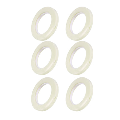 Harfington Uxcell Curtain Grommets Plastic Drapery Eyelet Rings for Window Curtain Rods