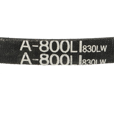 Harfington Uxcell A800 V-Belts 31.5" Inner Girth, A-Section Rubber Drive Belt
