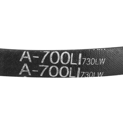 Harfington Uxcell A700 V-Belts 27.6" Inner Girth, A-Section Rubber Drive Belt