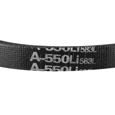 Harfington Uxcell A550 V-Belts 21.7" Inner Girth, A-Section Rubber Drive Belt