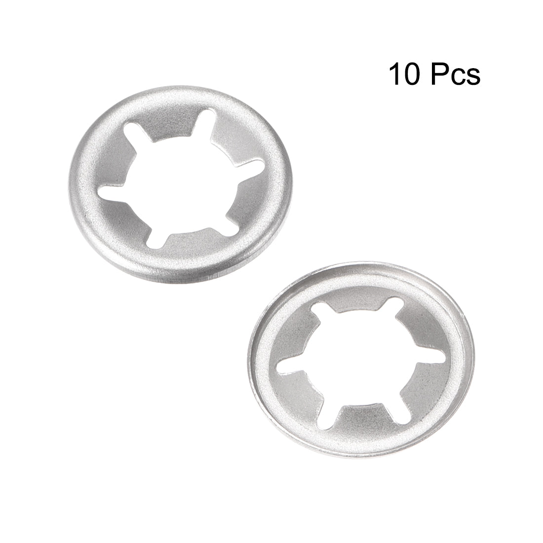 uxcell Uxcell Internal Tooth Star Washers Stainless Steel Push On Lock Washer Locking Clips Fastener