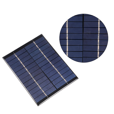 Harfington Uxcell 2W 12V Small Solar Panel Module DIY Polysilicon