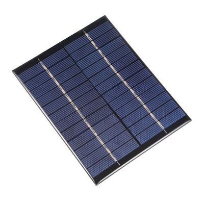 Harfington Uxcell 2W 12V Small Solar Panel Module DIY Polysilicon