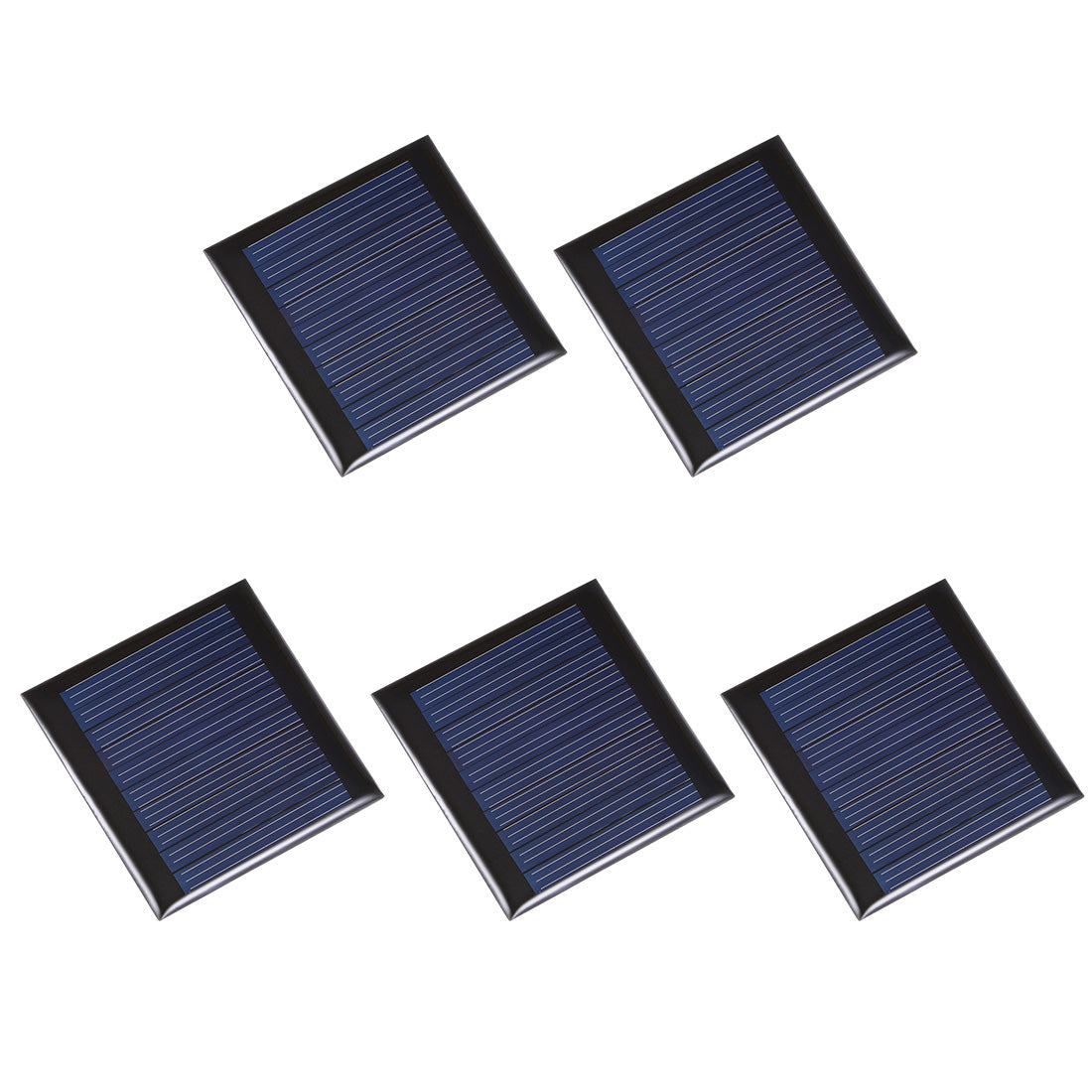 Uxcell Uxcell 5Pcs 0.25W 5V Small Solar Panel Module DIY Polysilicon for Toys Charger