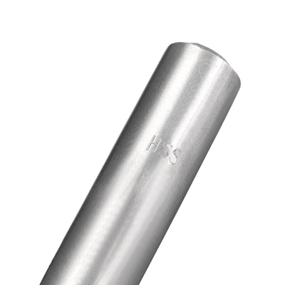Harfington Uxcell 13mm Twist Drill High Speed Steel Bit HSS-4241 for Steel, Aluminum Alloy 1pcs