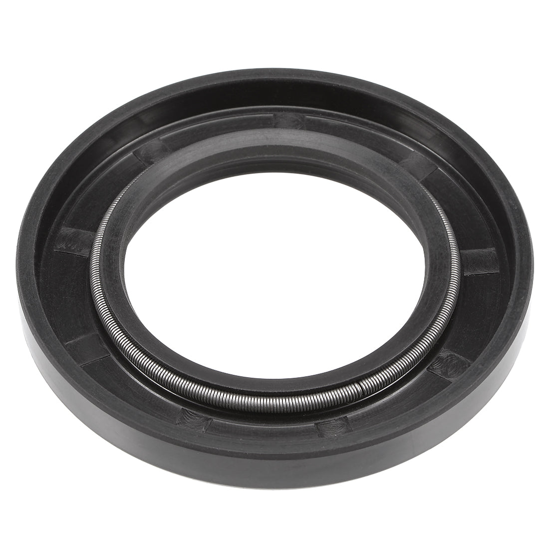 uxcell Uxcell Nitrile Rubber Oil Seals TC Inner Diameter, Nitrile Rubber Cover Double Lip