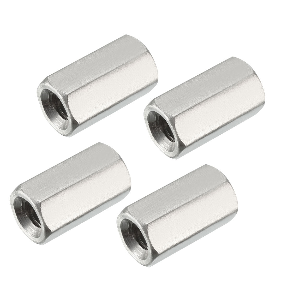 uxcell Uxcell 304 Stainless Steel Metric Hex Coupling Nut