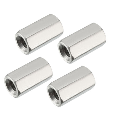 Harfington Uxcell 304 Stainless Steel Metric Hex Coupling Nut
