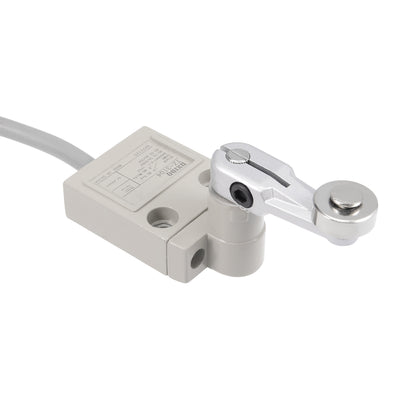 Harfington Uxcell TZ-3104 3108 Roller Lever Arm Limit Switch Momentary Compact Prewired 1NC+1NO