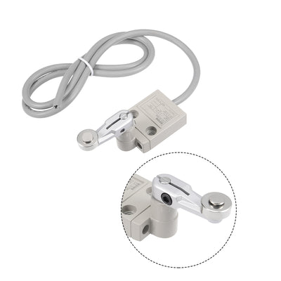 Harfington Uxcell TZ-3104 3108 Roller Lever Arm Limit Switch Momentary Compact Prewired 1NC+1NO