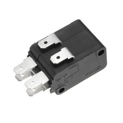 Harfington Uxcell 2pcs XV-15-2C25 6 Terminals Push Button Type Micro Switches