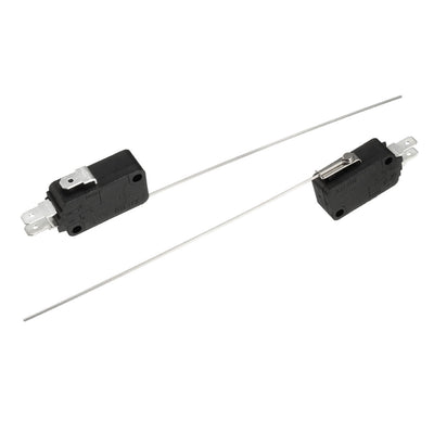 Harfington Uxcell 3Pcs XV-15-F17 Long Straight Lever Action Switches  Micro Switch