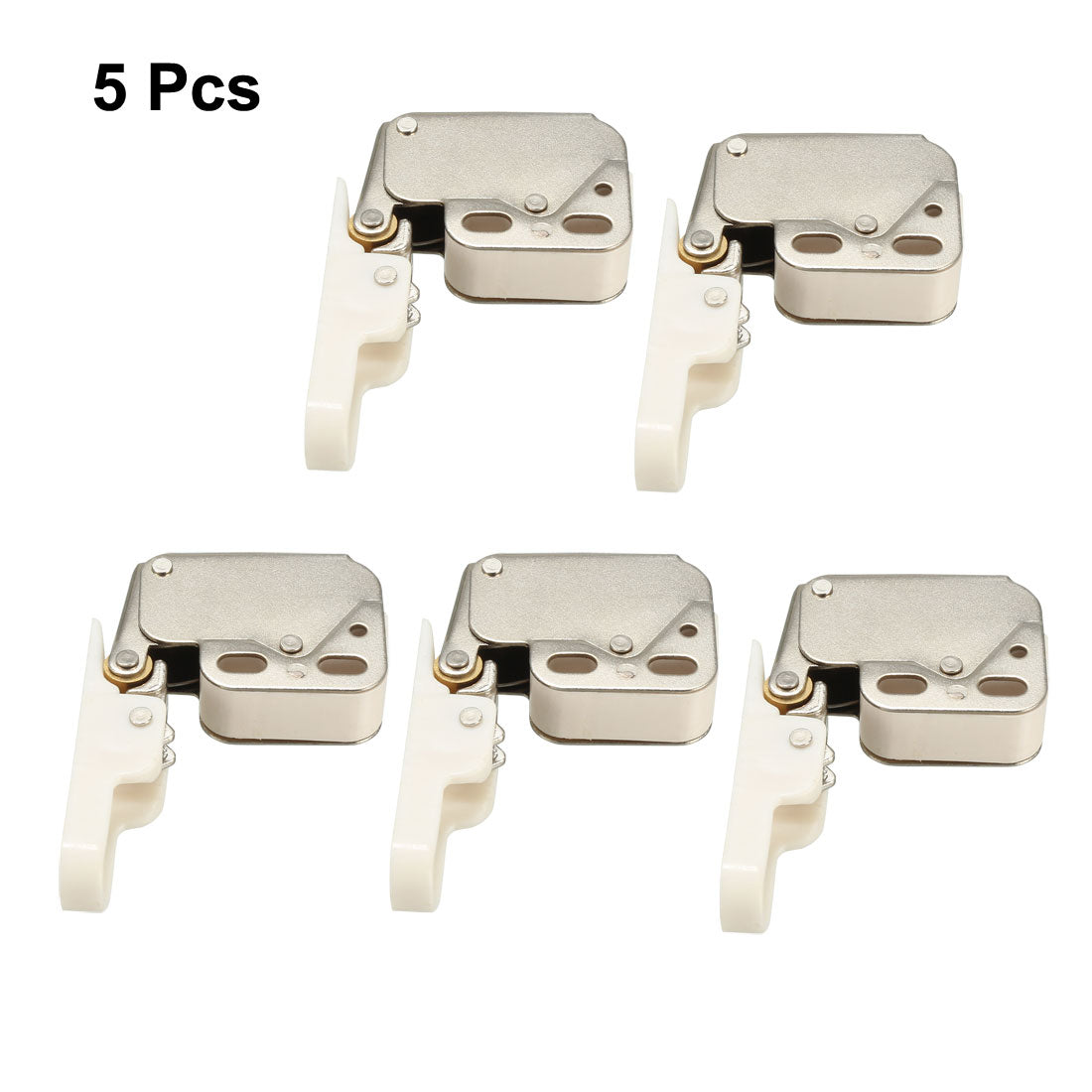 uxcell Uxcell Cabinet Kitchen Spring Press Open Door Catch Brass Tip Touch Push Latch 5pcs