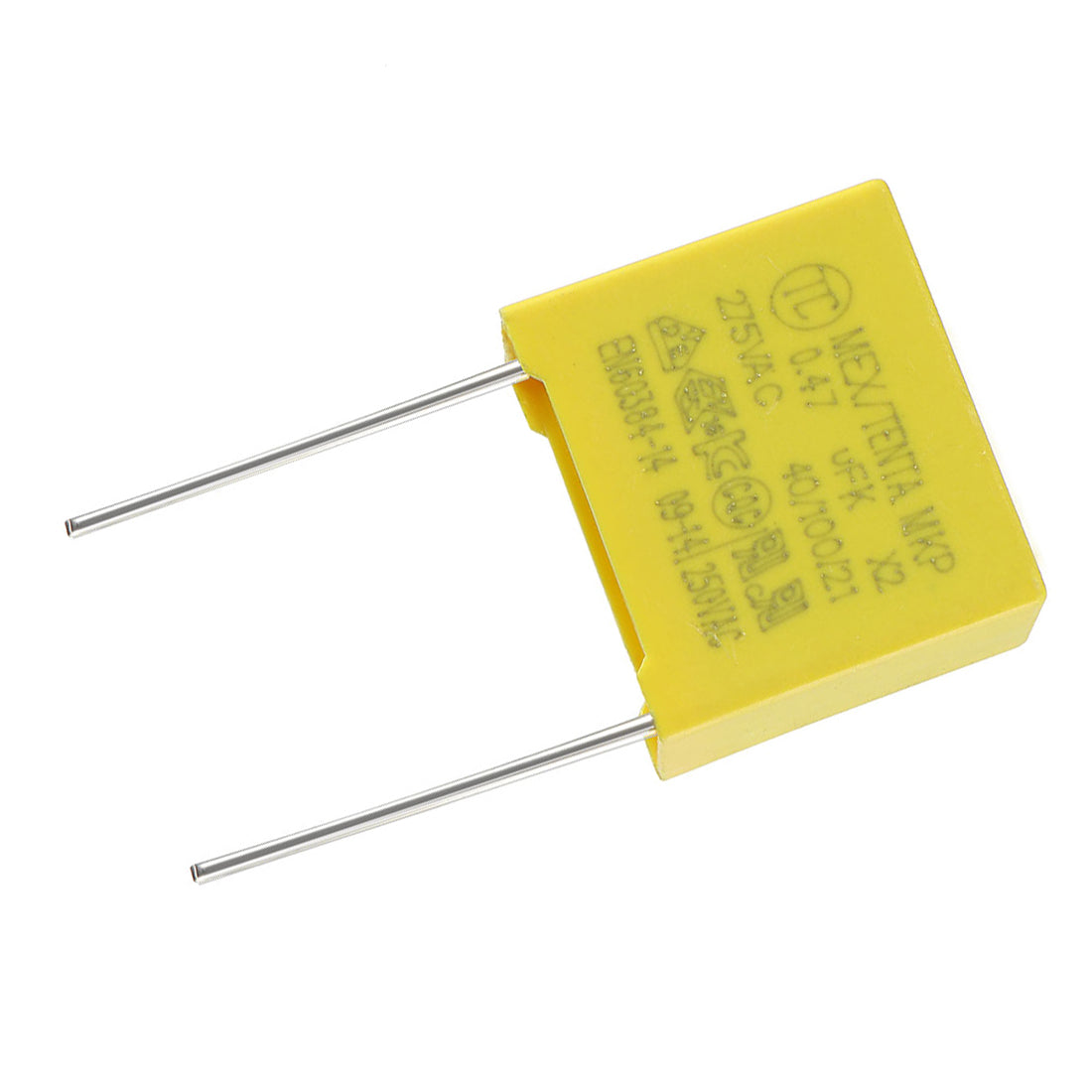 uxcell Uxcell Safety Capacitors Polypropylene Film 0.47uF 275VAC X2 MKP 5 Pcs