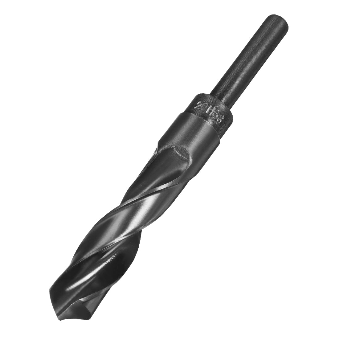 uxcell Uxcell 20mm Drill Bit HSS 9341 Black Oxide with 1/2 Inch Straight Reduced Shank