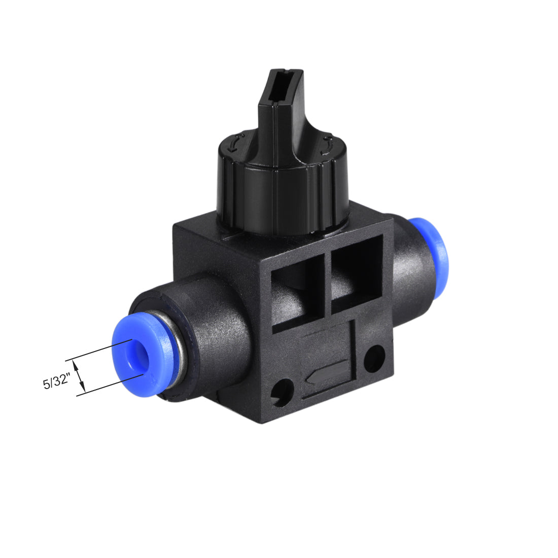 uxcell Uxcell 4mm OD Pneumatic Air Flow Control Speed Valve Union Straight
