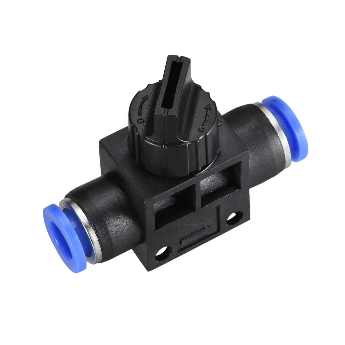 uxcell Uxcell 8mm OD Pneumatic Air Flow Control Speed Valve Union Straight