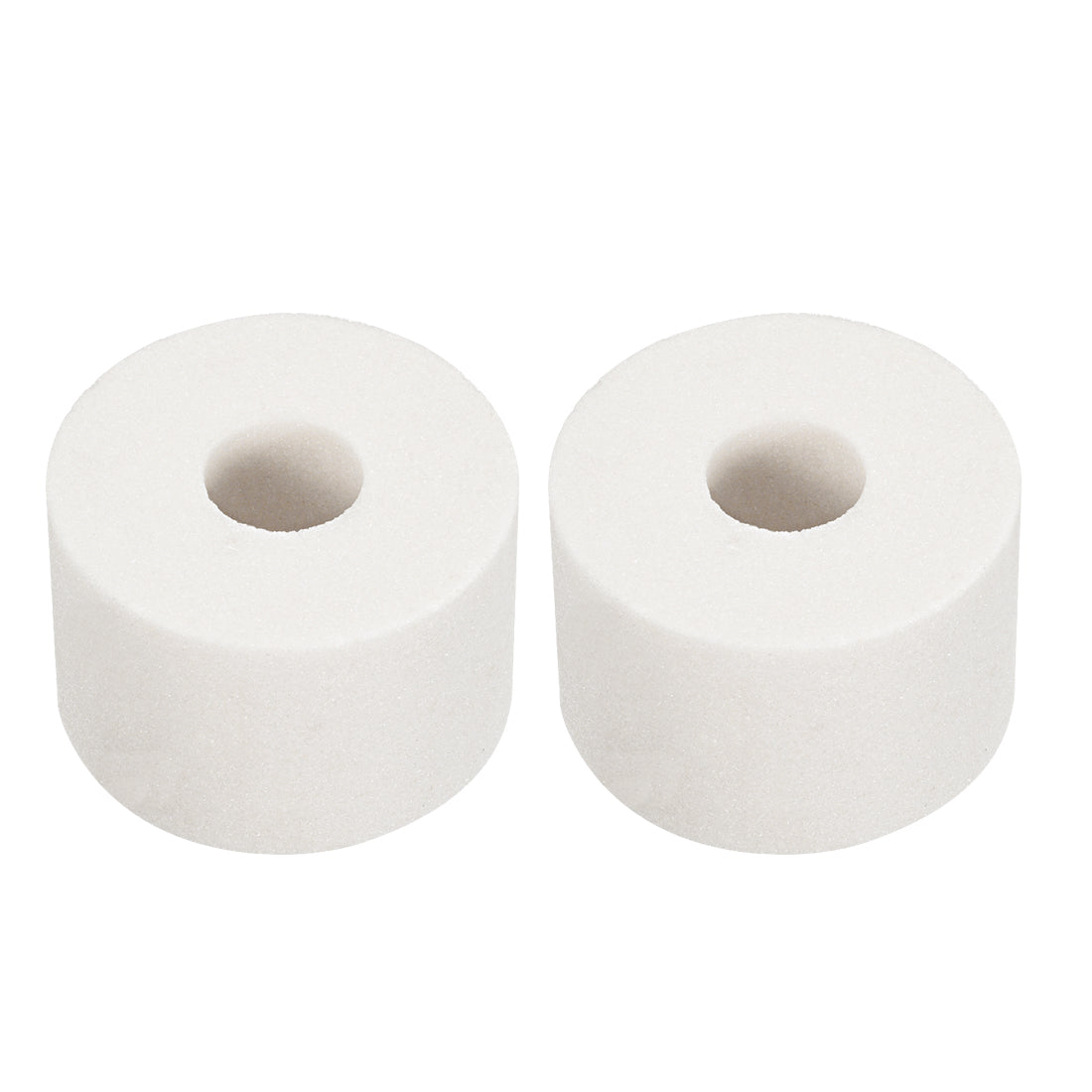 Uxcell Uxcell 2.4-inch Cylinder Grinding Wheels White Aluminum Oxide 60 Grits Tools 2 Pcs