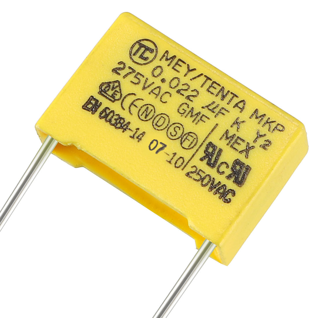 uxcell Uxcell Safety Capacitor Polypropylene Film 0.022uF 275 VAC X2 MKP