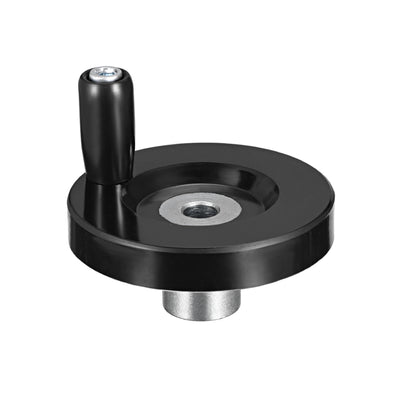 Harfington Uxcell Hand Wheel 63mm Diameter 8mm Hole Diameter for Milling Machine