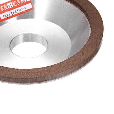 Harfington Uxcell 5-inch Flaring Cup Diamond Grinding Wheels Resin Bonded Abrasive Wheel 240 Grits