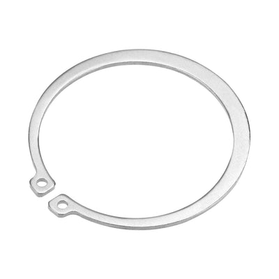 Harfington Uxcell 84.7mm External Circlips Retaining Shaft Snap Rings 304 Stainless Steel 1pcs