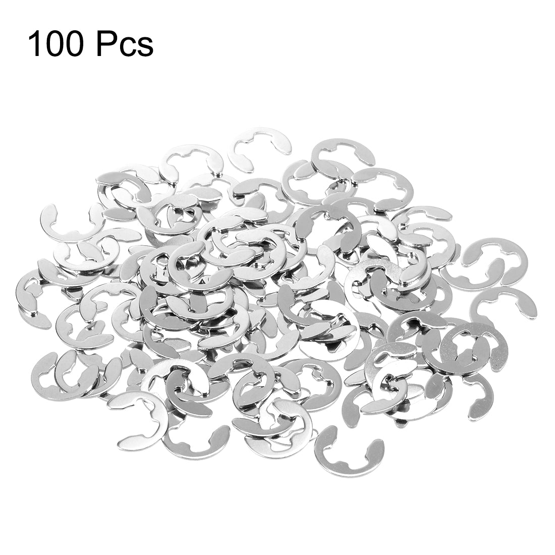 uxcell Uxcell External Circlips C-Clip Retaining Snap Rings 304 Stainless Steel