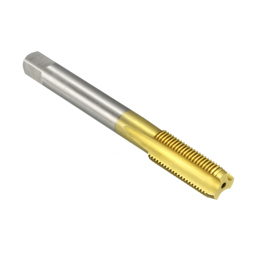 uxcell Uxcell Metric Tap M10 x 1 H2 Right Hand Thread Plug Ti-coated for Threading Tapping