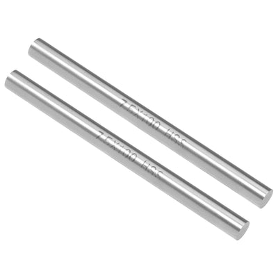 Harfington Uxcell Round Metal Rods High Speed Steel (HSS) Lathe Bar Stock Tool