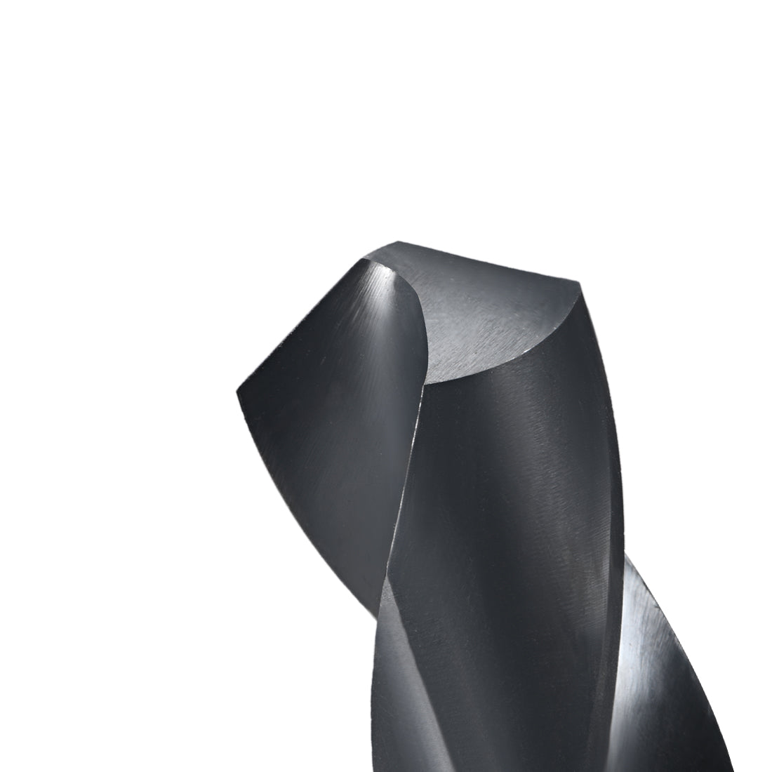 uxcell Uxcell Reduced Shank Drill Bit 18.5mm HSS 6542 Black Oxide with 1/2 Inch Straight Shank