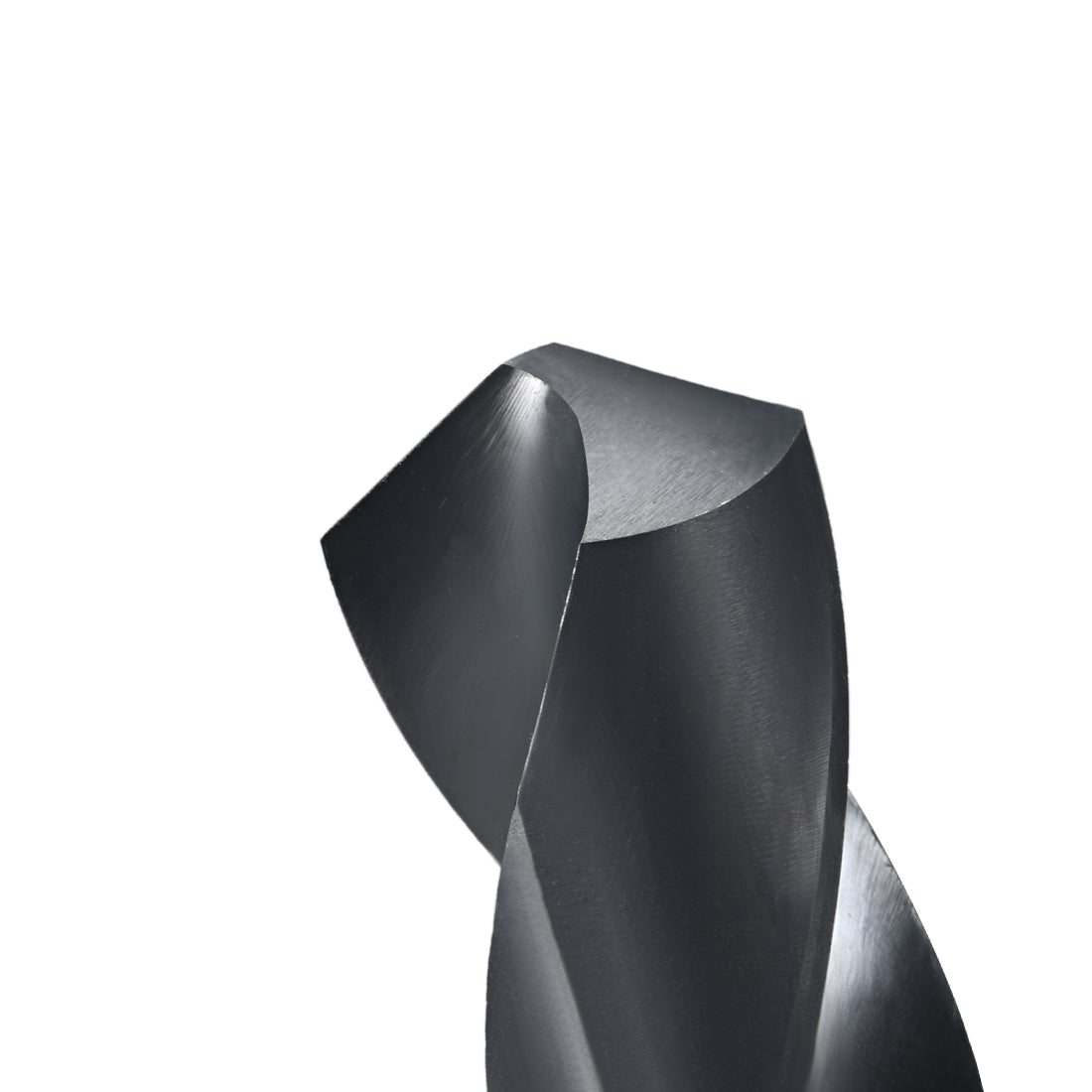uxcell Uxcell Reduced Shank Drill Bit 27.5mm HSS 6542 Black Oxide with 1/2 Inch Straight Shank