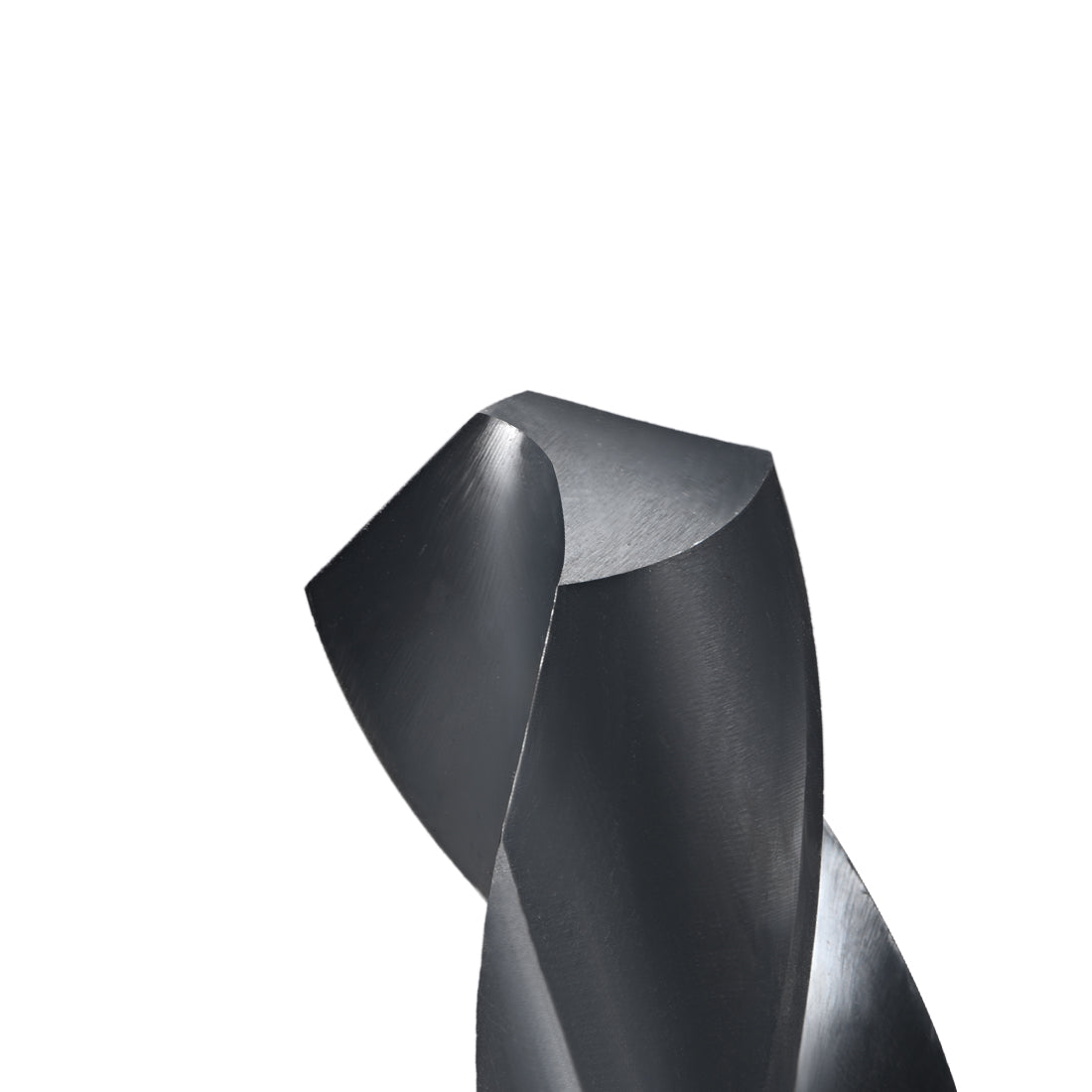 uxcell Uxcell Reduced Shank Drill Bit 28mm HSS 6542 Black Oxide with 1/2 Inch Straight Shank